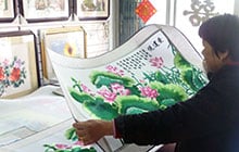 Begutachtung der fertiggestellten Bilder