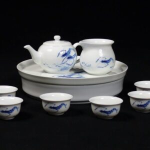 asiatisches Teeservice Porzellen