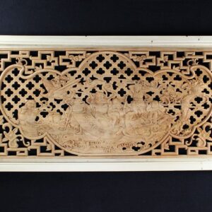 Chinesisches Fenster "Die Acht Unsterblichen"