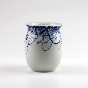 Porzellanvase "Freudenspiel I", kleine chinesische Blumenvase