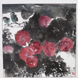 Chinesische Malerei von Xiong Wen