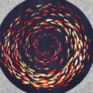 Stickbild "Hundertfaches Glück" (groß)