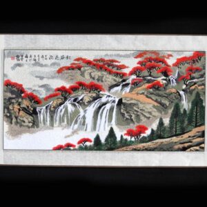 Stickbild "Zhaga Wasserfall"