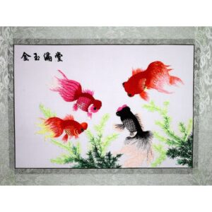 Stickbild "Glückliche Fische"