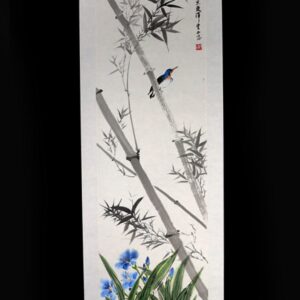 Chinesische Malerei "Farbenspiel", Peng Guo Lan