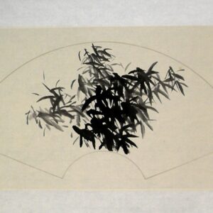 Chinesisches Fächerbild "Rein wie Jade, Pur wie Eis", Peng Guo Lan