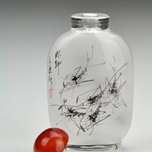 Snuff Bottle "Flusskrebse"