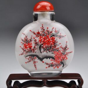 Snuff Bottle "Pflaumenblüte" (rund)