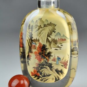 Große Snuff Bottle "Vielsagende Stille"