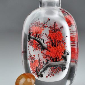 Große Snuff Bottle "Pflaumenblüte"