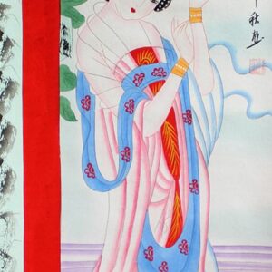 Japanisches Rollbild "Yang Guifei"