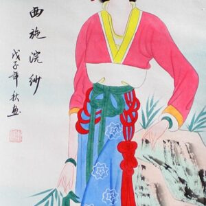 Japanisches Rollbild "Xi Shi"
