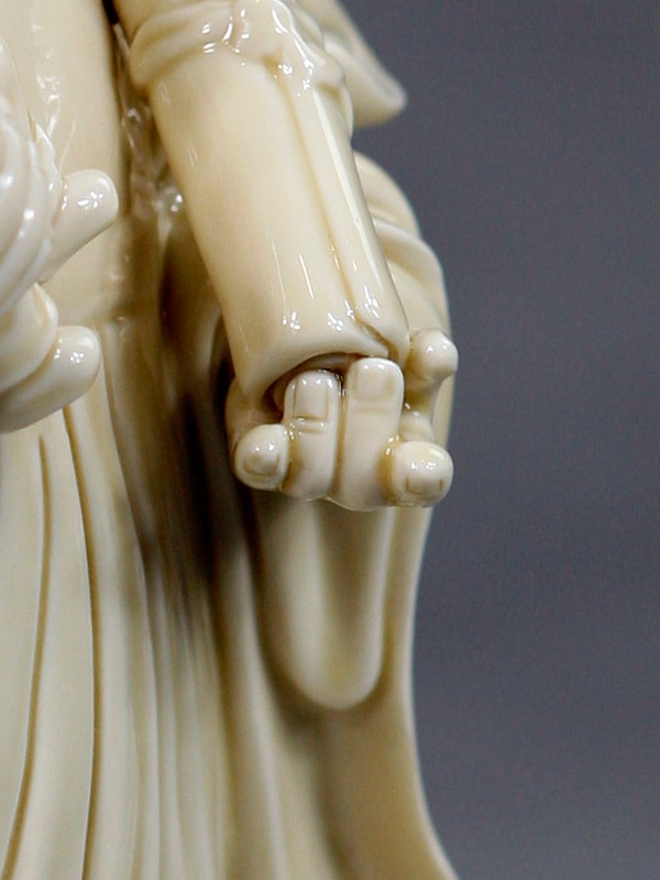 Porzellanfigur Lu Xing Feng Shui Glücksgott