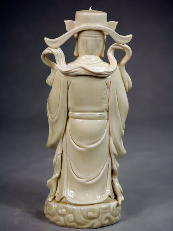 Porzellanfigur Fu Xing Feng Shui Glücksgott