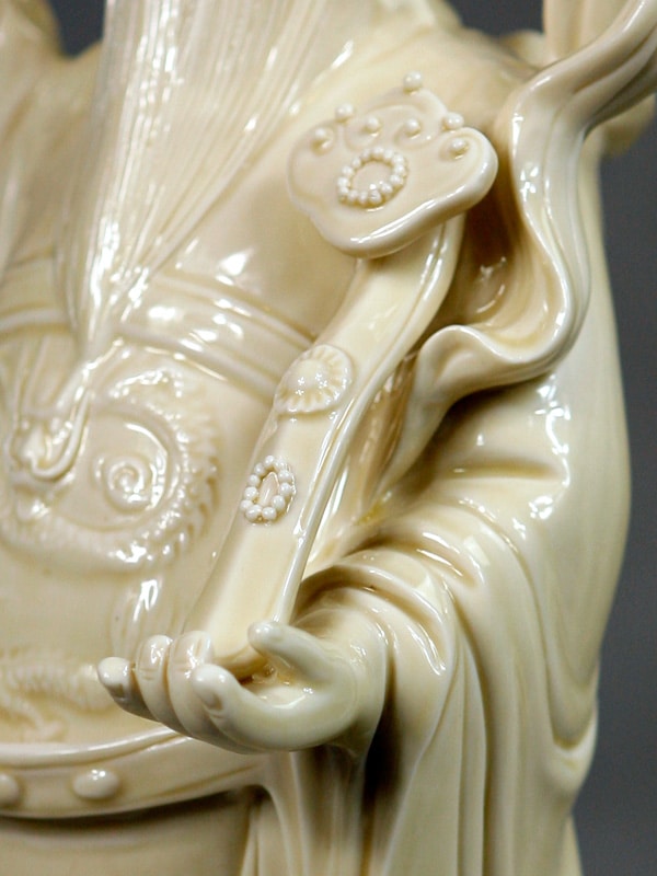 Porzellanfigur Fu Xing Feng Shui Glücksgott