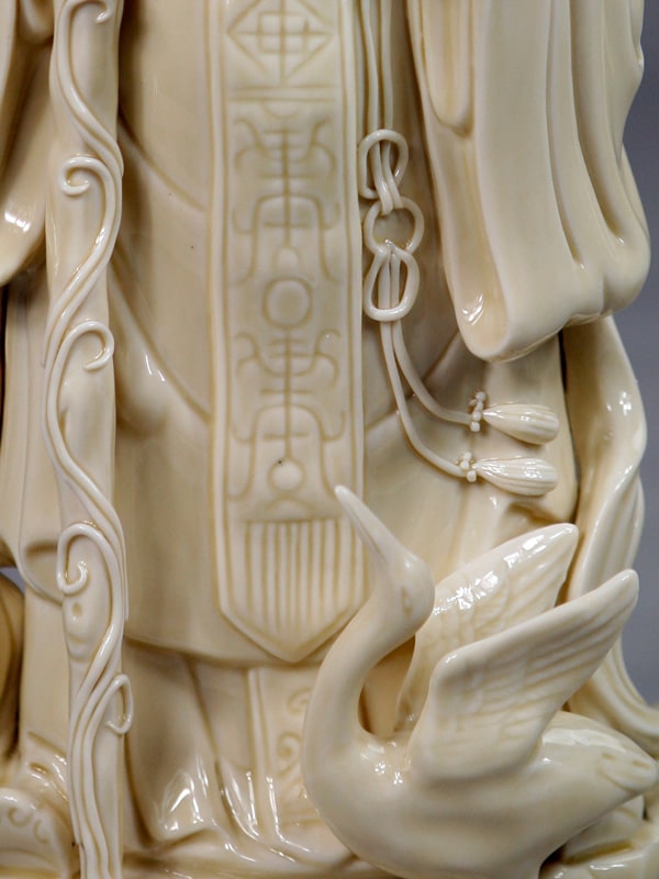 Porzellanfigur Shou Xing Feng Shui Glücksgott