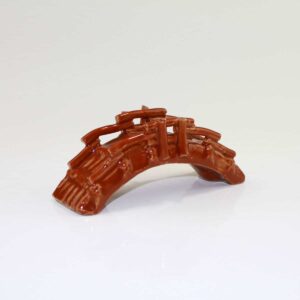 Bonsaifigur Bogenbrücke Bambus