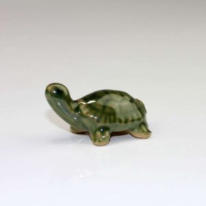 Keramikfigur "Schildkröte", Bonsaifigur