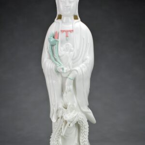 Porzellanfigur "Chilian Guanyin", Porzellan-Statue