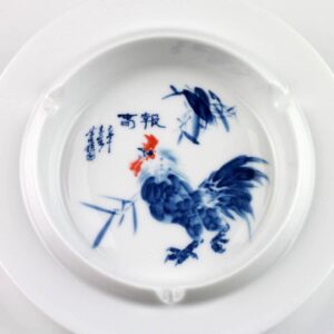 Chinesischer Porzellan Aschenbecher