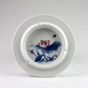 Porzellan-Aschenbecher, Kalligrafie Tusche-Schale