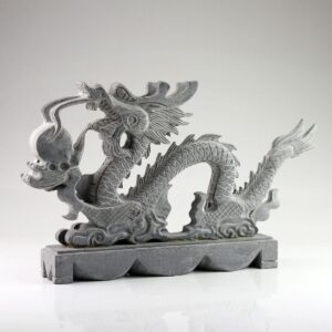 Steinfigur Drache Long