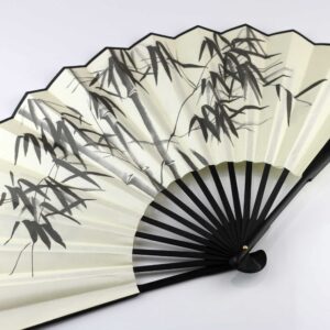 Wandfächer "Bambus", Klappfächer aus Holz