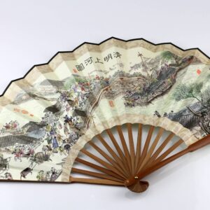 Wandfächer "Das Qingming Fest"